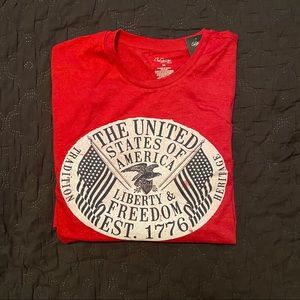 USA novelty men’s tee shirt NWT XXL